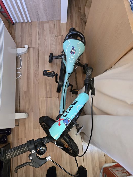 Чисто НОВО-BYOX Велосипед DEVIL 16" ТЮРКОАЗ