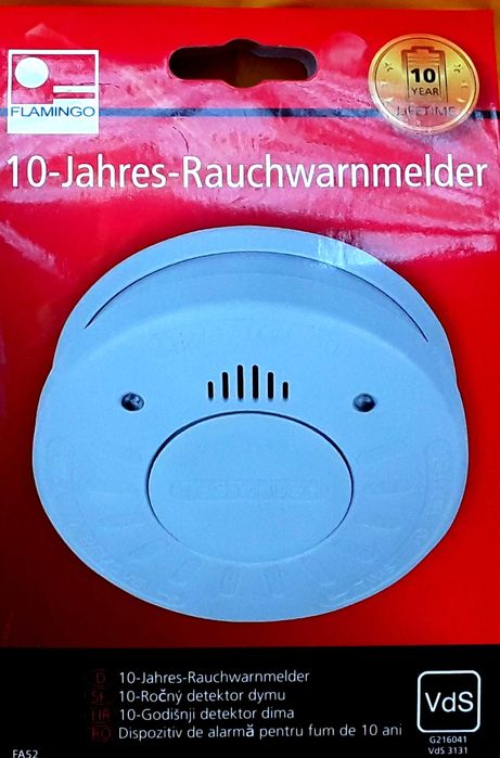 SENZOR electronic pentru fum, incendiu NOU - 60 Lei