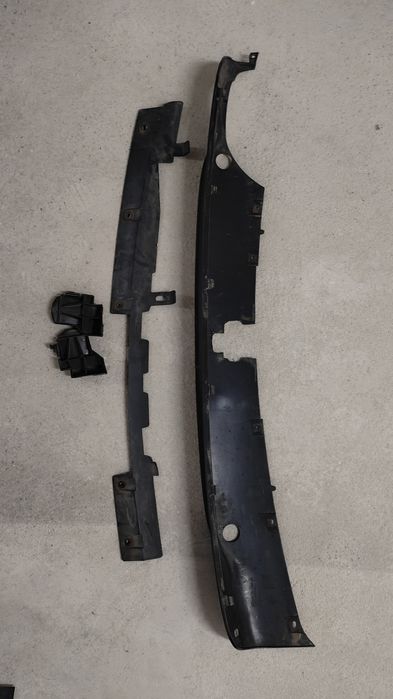 Оригинална пълна М техник  задна броня БМВ BMW M Technik E46, е46 черн