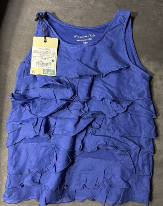 Чисто нова детска с етикет блуза без ръкави на Massimo Dutti