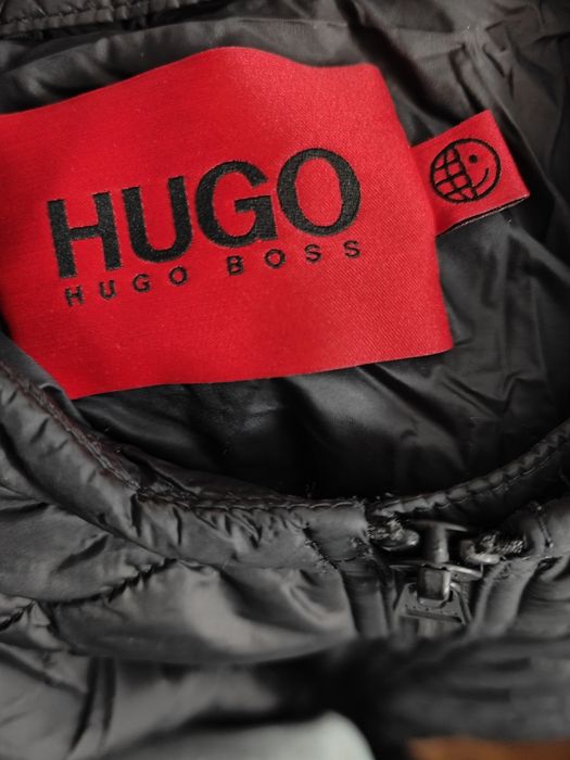 HUGO geaca puf jacheta iarna cu gluga