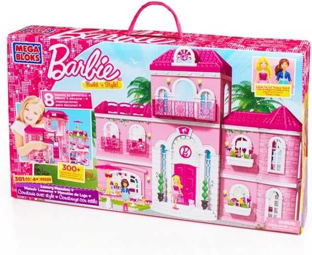 |Casa - Mega Bloks Barbie: Build 'n Style Luxury Mansion