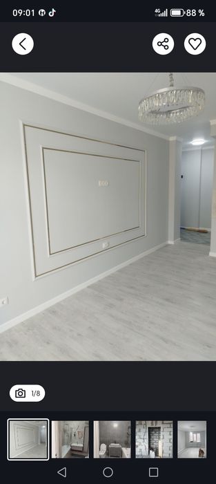 Ремонт кваартиров и домов под клуч