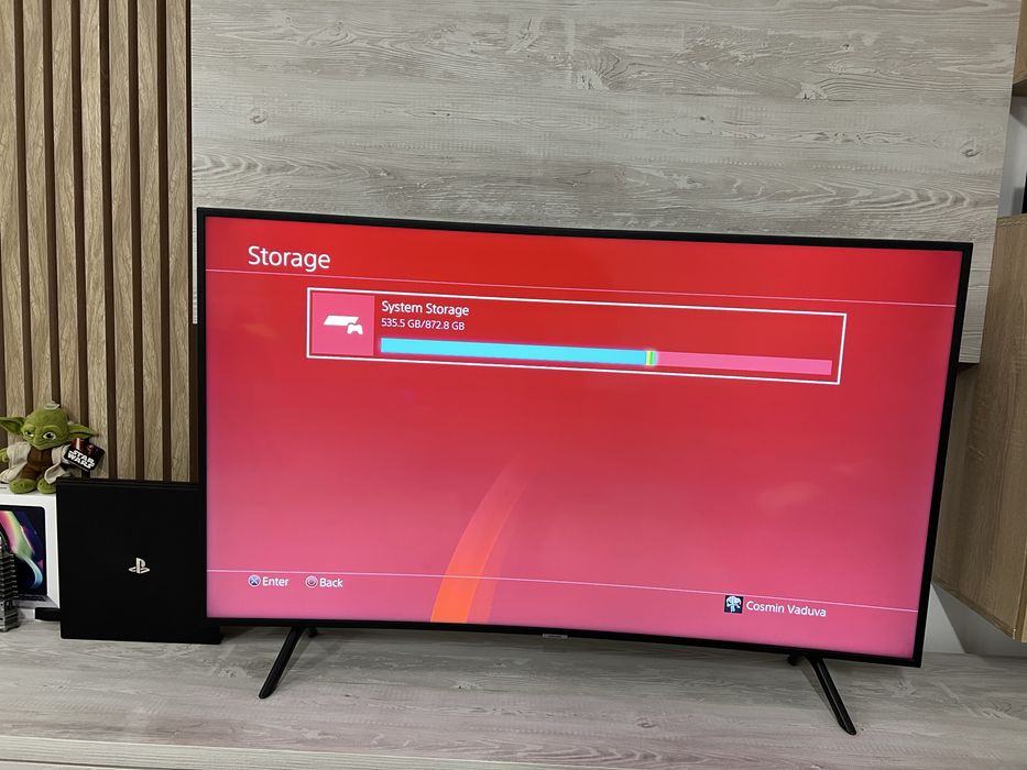 SmartTV Samsung 4k 139cm curbat
