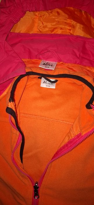 Geaca copii impermeabila cu fleece 146-152