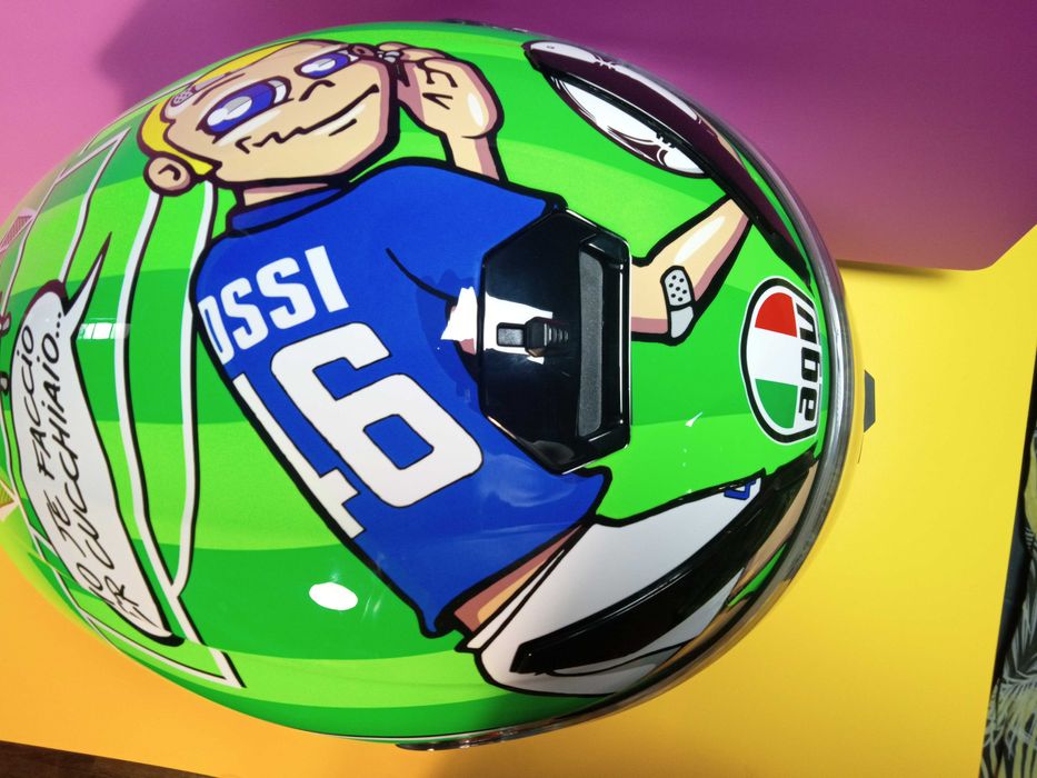 Мотошлем Agv. Италия.