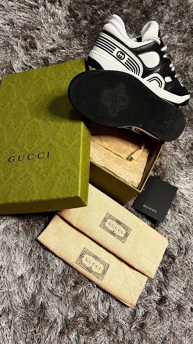 Gucci Basket Low-Top Sneakers