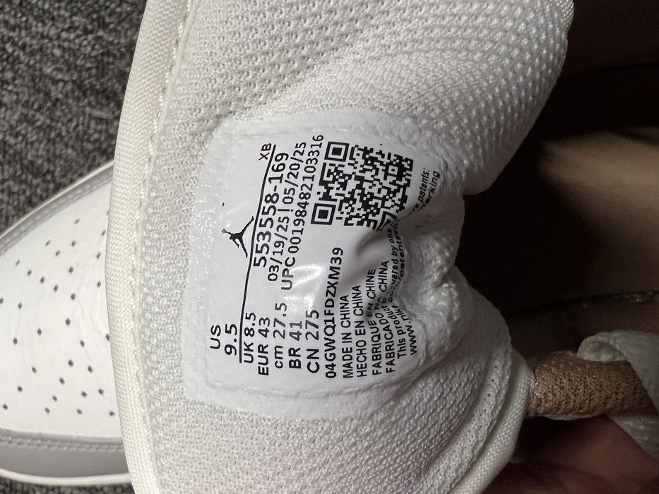 Оригинальные Nike Air Jordan 1 Low