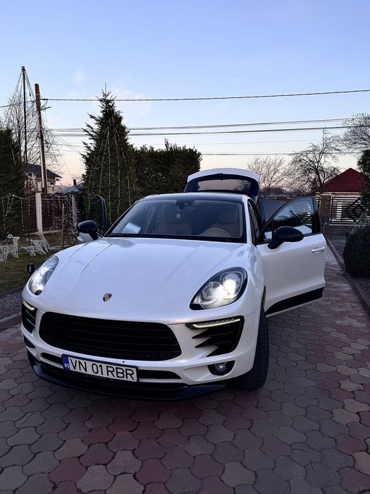 Porsche Macan S 3.0 diesel alb perlat model deosebit