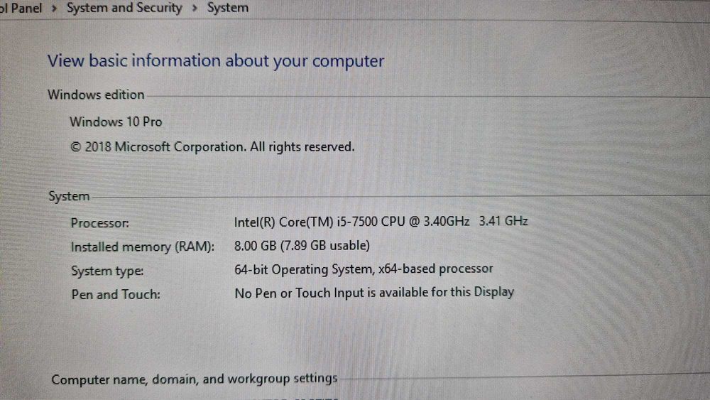 Vand  unitate Dell OptiPlex 3050 si un Monitor Dell 24"