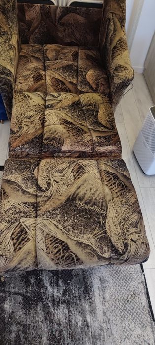 Set canapea extensibilă cu două fotolii extensibile