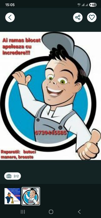 Reparații&deblocari usi apartament