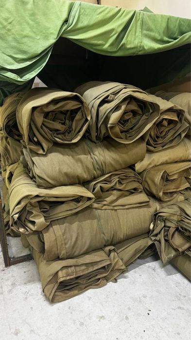 Брезент водостойкий, огнеупорний, простой