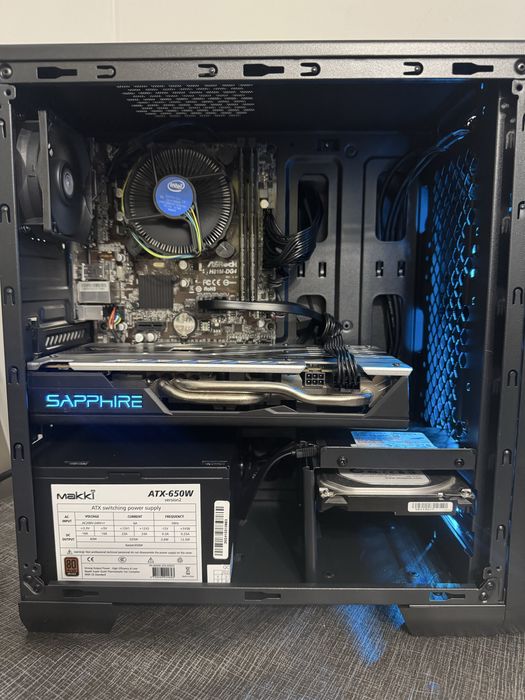 Геймърски компютър i5-4460, RX 570,8GB