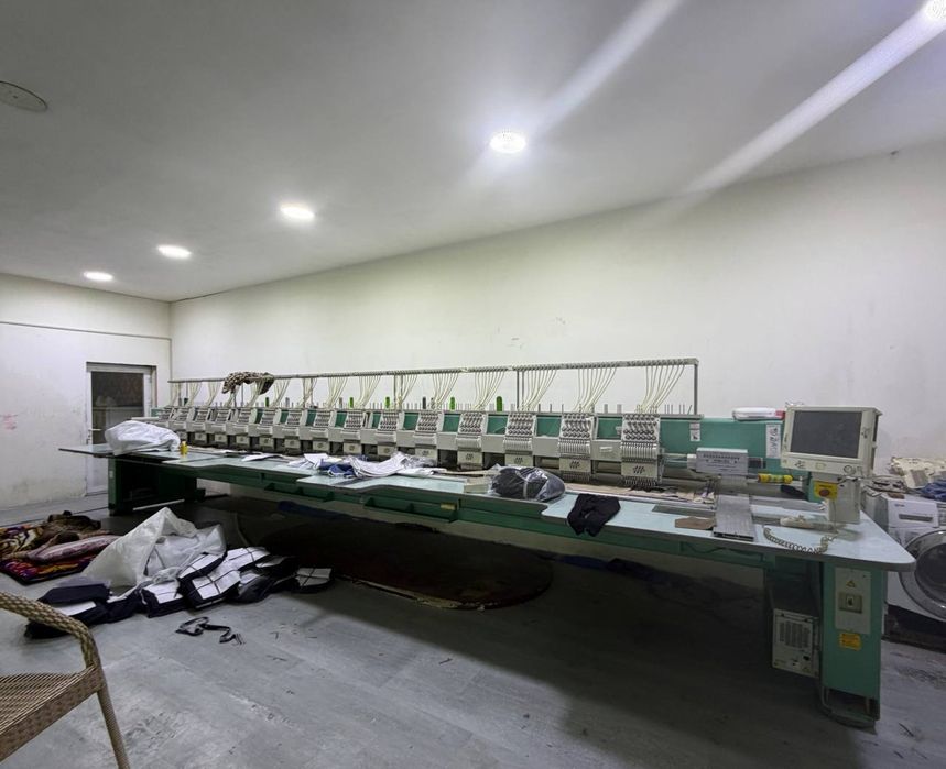 Вышивка станок 15 каллалик Tajima Япония