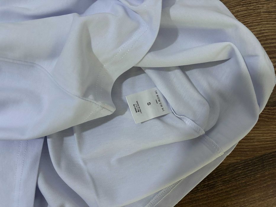 Унисекс тениска IH NOM UH NIT Oversize Черна/Бяла