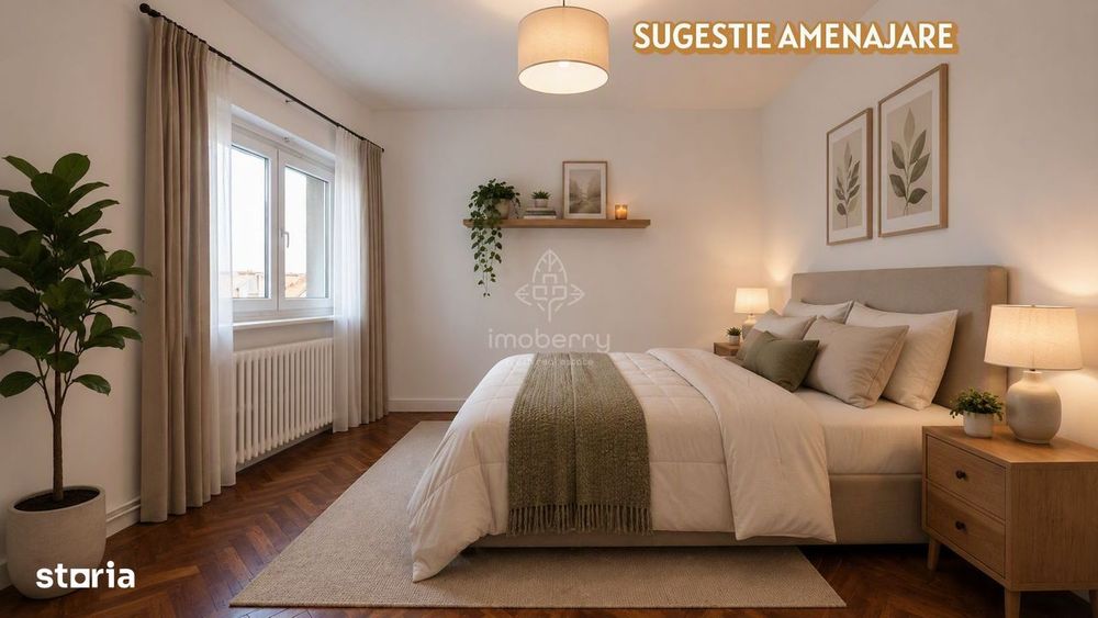 Vanzare apartament 3 camere, boxa, zona Stirbei Voda-Calea Plevnei-Cis