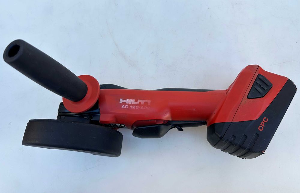 Hilti AG 125-A22 - Безчетков акумулаторен ъглошлайф 2x22V 5.2Ah перф.