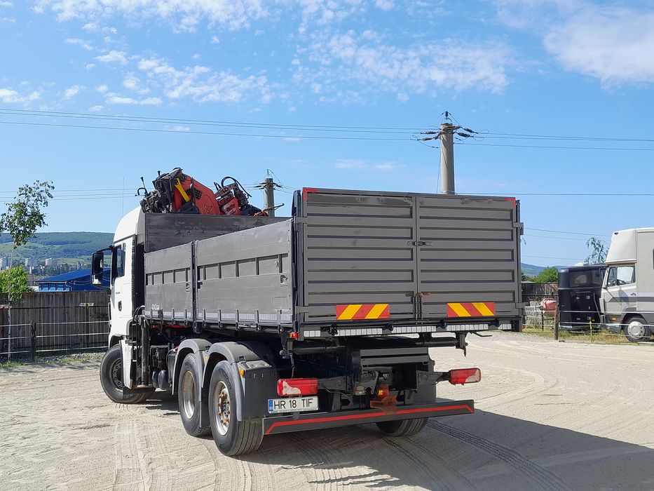 MAN TGS 28 480 Basculabil Macara epsilon forestier Z