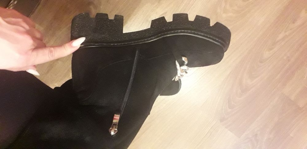 Зимние сапоги , натуралка