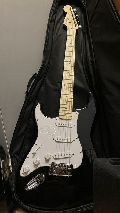 Электрогитара squier by fender левосторонняя