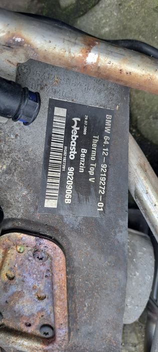Webasto BMW F01 4.4i benzina cod 9219272