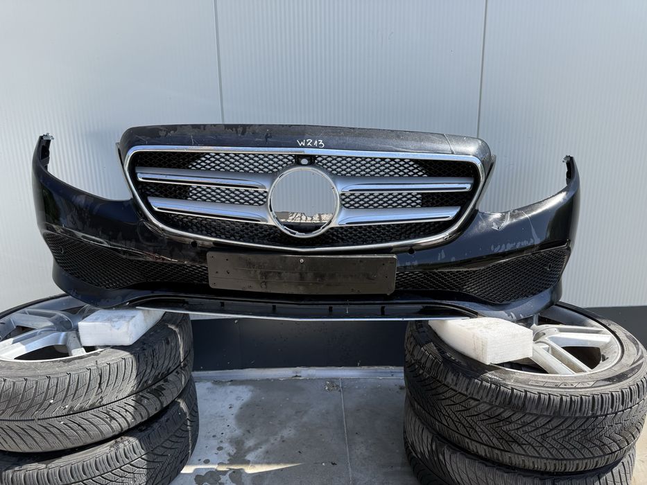 Предна броня с решетка  Mercedes E-class W213,2017-2020