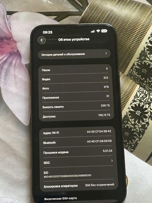Iphone 13 pro max 256 g
