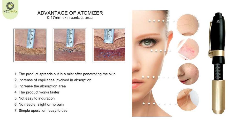 Инжектор Пен, нов, уголемяване на устни