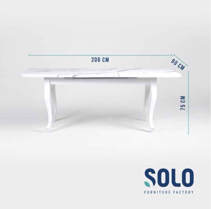 Стол Шейх Монте белый | Фабрика