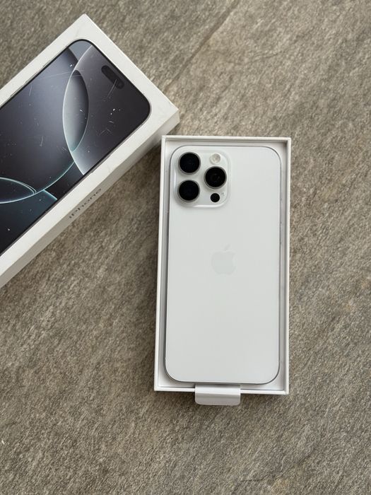 Vand iphone 16 Pro Max White Titanium 256 GB