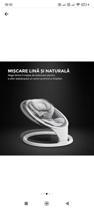 Vand leagan electric evosmart Sw .bluetooth,5trepte balansoar