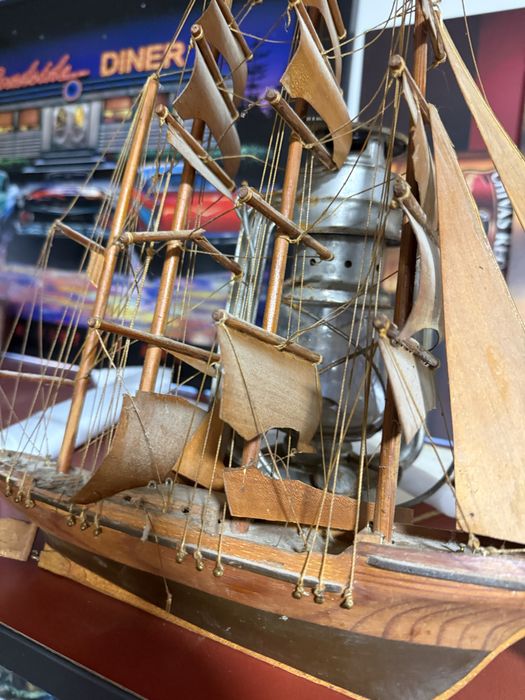 стар дървен кораб