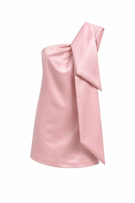 Мини рокля baby pink
