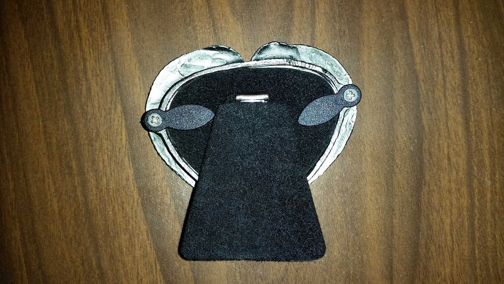 Масивна антикварна рамка за снимки - Бронзова пластика