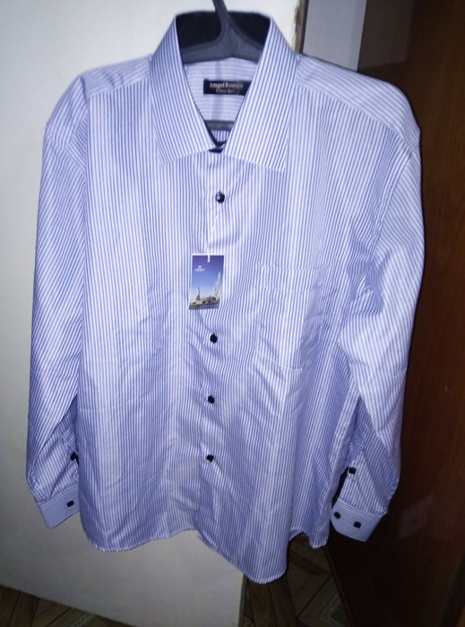 Новая мужская рубашка с длинным рукавом Турция