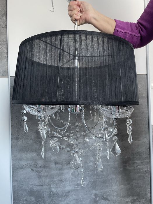 Полилей с кристали