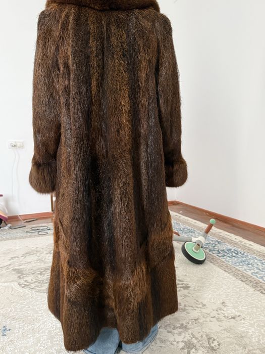 Шуба из натурального соболя