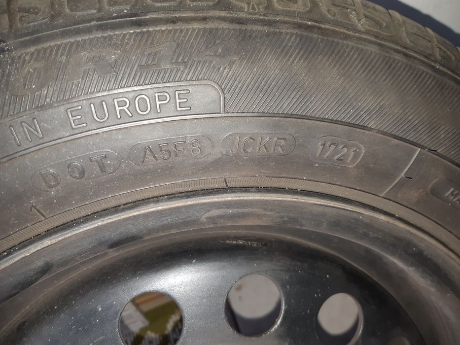 Cauciucuri Passio 185/60R14 + Jante oțel R14