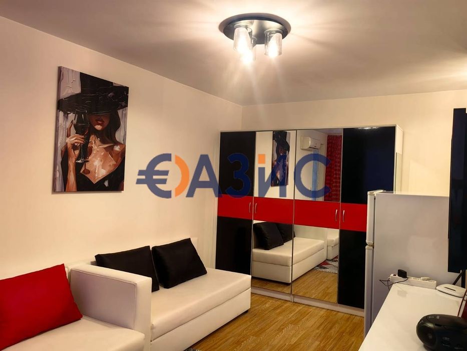 Продава се Едностаен апартамент в с. Равда, Област Бургас - 40 кв.м за 1375 €/кв.м - Снимка #1