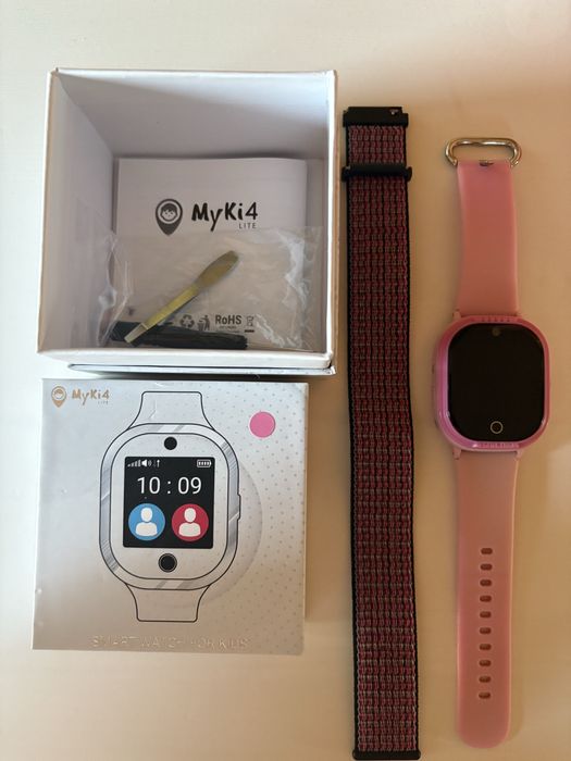 Часовник Майки розов