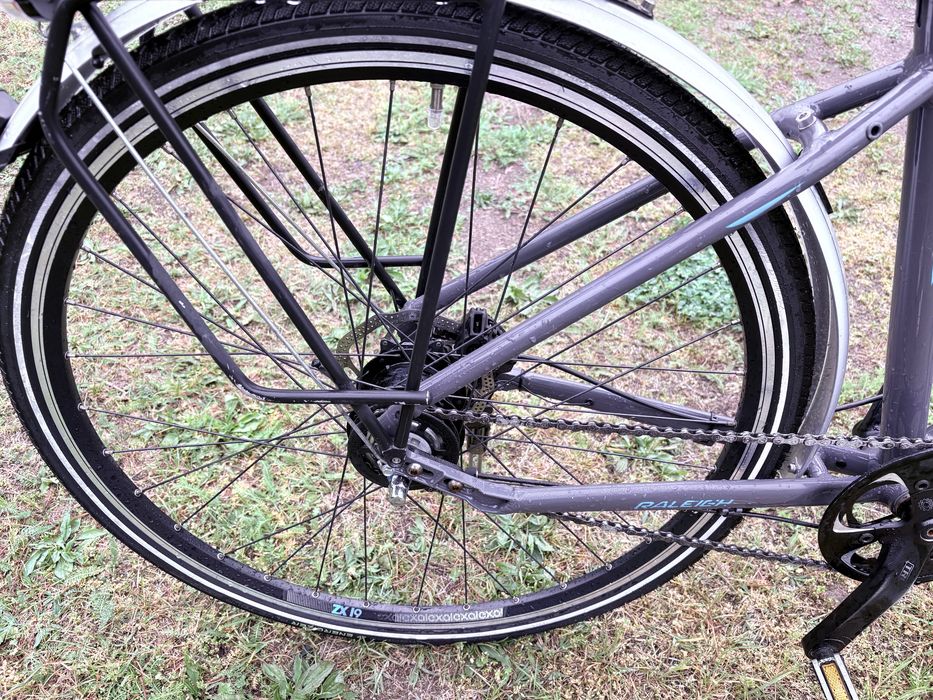 Bicicleta Raleight NightFlight, aluminiu, frane disc hidraulica