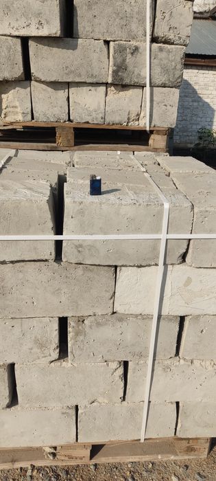 Кирпич шлакоблок размер 20*20*40 для хозпостроек