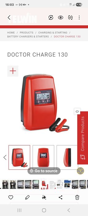 Redresor baterii auto PROFESIONIST,,,TELWIN PULSE 50 EVO