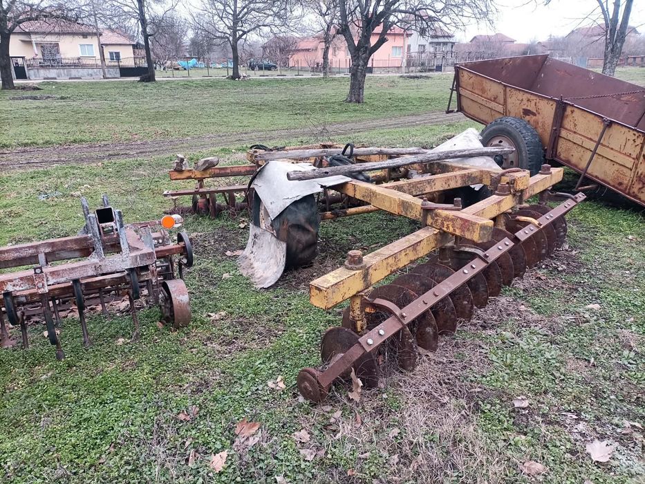 Дискова брана и предсеитбен култиватор