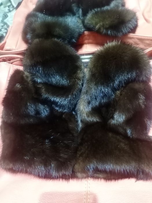 Варежки норковые