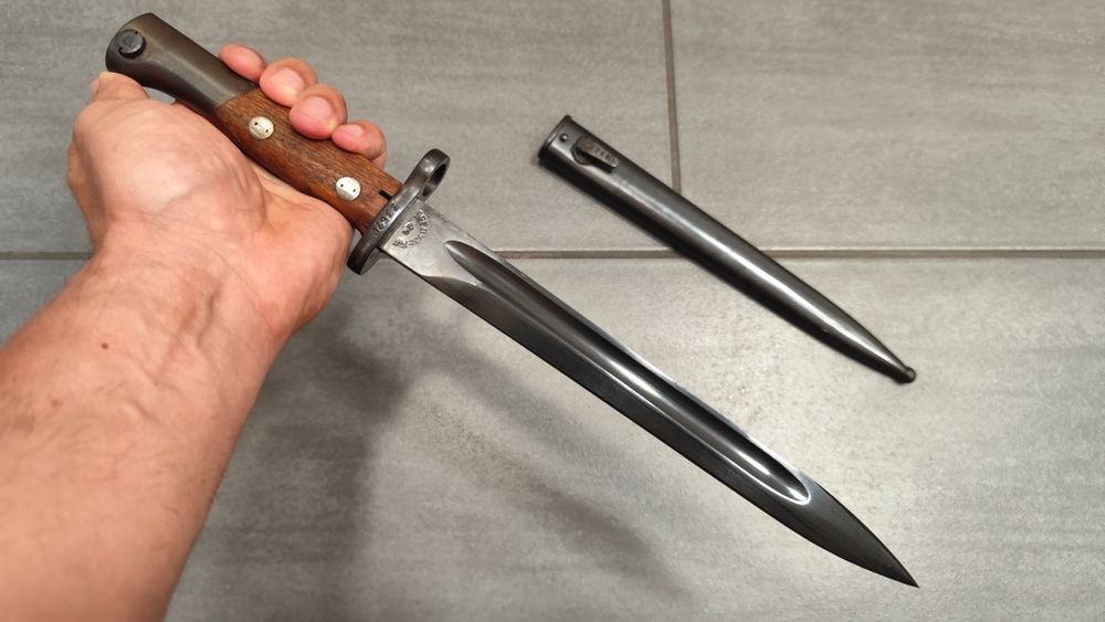 Mauzer M1948 / Югославия 1948г. / Щик / Нож