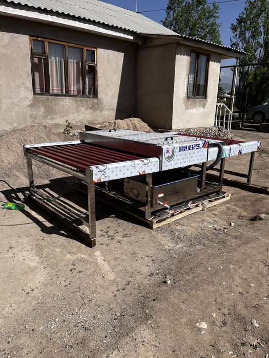 Станок для мойки стекла / мойка стекла / стекломойка