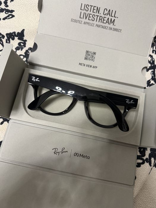 RayBan Meta Wayfarer хорошее состоянее