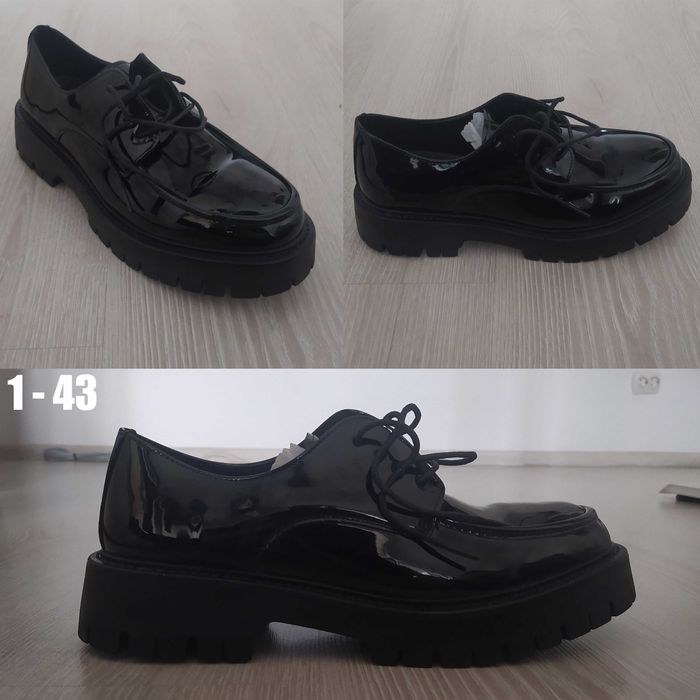 Încălțăminte Creepers Platforme Pantofi Bocanci